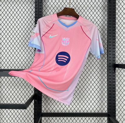 Pink Barcelona training top 2025/2026